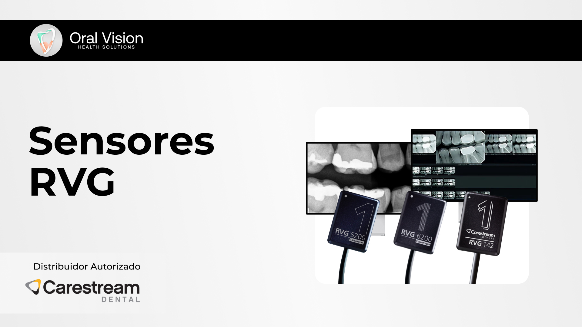 Sensores RVG de Alta Precisión | Oral Vision Perú